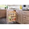 Rev-A-Shelf Maple Veneer, Light Brown, 7.5 in W, 25.25 in H, 21.81 in D, 21.75 in L, Light Brown 449UT-BCSC-7C - alternate 5